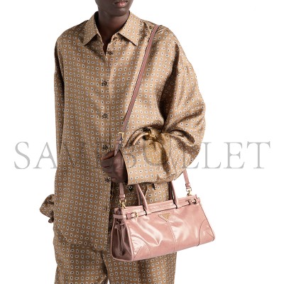 PRADA BONNIE MEDIUM LEATHER HANDBAG 1BA426  (32*15.5*12cm)